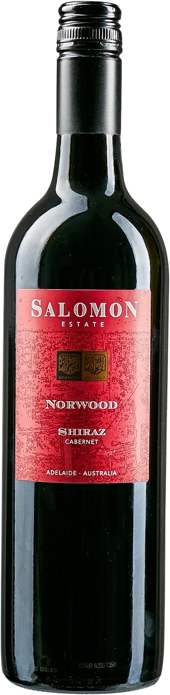 Salomon Estate Norwood Adelaide Shiraz Cabernet 2001